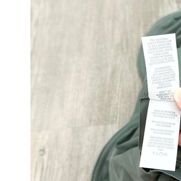 Aerie Smoothez Mesh Unlined Sage Green Bra NWT Full Coverage Size 34D 34C - Picture 4 of 6